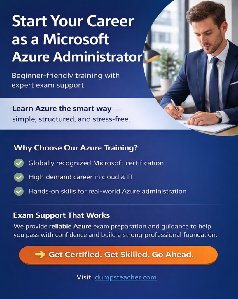 Microsoft Certified Azure Administrator Associate Certification