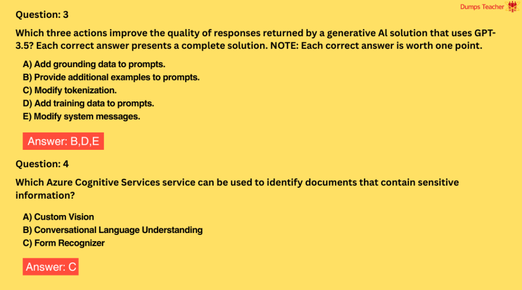 Free Microsoft AZ-104 Exam Questions